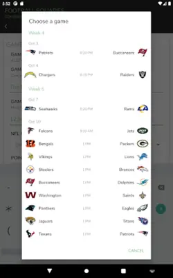 Football Squares | Contender android App screenshot 13